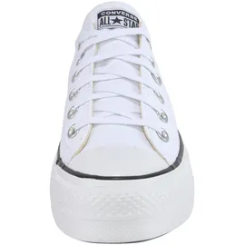Converse Chuck Taylor All Star Platform Low Top White/Black/White 42