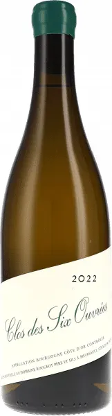 Bourgogne Côte d ́Or Clos des Six Ouvrées Sans Sulfite Ajouté AOC Rougeot Père & Fils 2022 BIO