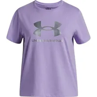 Under Armour Rival Shimmer T-Shirt" in Lila | Gr.: