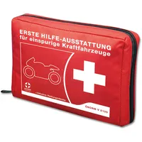 Gramm medical Motorrad-Verbandtasche mit ÖNORM V5100, rot