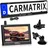 CARMATRIX Rückfahrkamera Funk mit Monitor
