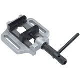 ELMAG Maschinenschraubstock Metall 75 mm grau