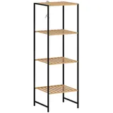 Homcom Standregal 36,5 x 33 x 110 cm Natur