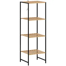 Homcom Standregal 36,5 x 33 x 110 cm Natur