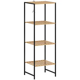 Homcom Standregal 36,5 x 33 x 110 cm Natur