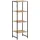 Homcom Standregal 36,5 x 33 x 110 cm Natur