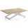 WFL GROUP Axen Braun Eiche 120-160 x 80 x 38-75 cm