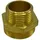 feueranker Doppelnippel 1 1/4 Zoll 1x Flach 1x Gewindedichtend Messing