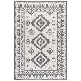 ELLE DECORATION Dynamic Wendeteppich 120 x 170 cm Silber