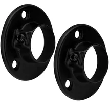 SOTech Schrankstangenlager Circle 25 Ø 25 mm Schwarz