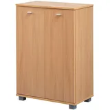 KADIMA DESIGN NIMES 60 x 90 x 35 cm 4 Fächer braun