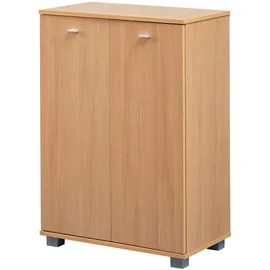 KADIMA DESIGN NIMES 60 x 90 x 35 cm 4 Fächer braun