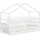 ML-Design Hausbett 90 x 200 cm Kiefer weiß