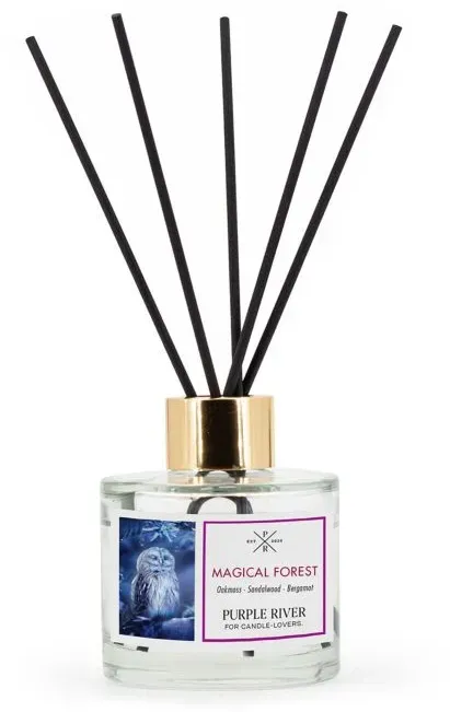 Purple River Reed Diffuser Glas 100ml Weiß