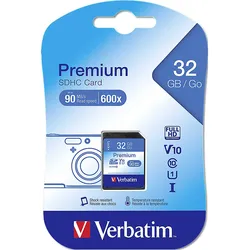 Verbatim SDHC Karte         32GB Class 10
