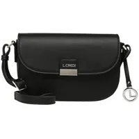 L.Credi Janina Umhängetasche Kunstleder Black/Silver