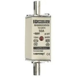Mersen NH-Sicherungseinsatz SF Gr.000 gG 50A/500VKM NH000GG50V50