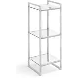 Zack Ponio Badezimmerschrank Edelstahl matt