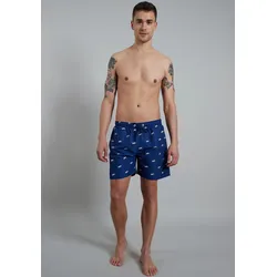 Badeshorts, mit tollem Print für warme Sommertage, Gr. 5 (M) - N-Gr, blau, , 76767066-5 N-Gr