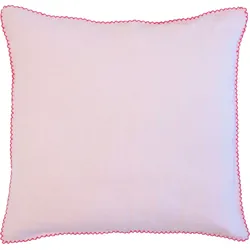 Kissenbezug FLEURESSE "Provence", rosa, B:40cm L:40cm, Leinen, Obermaterial: 50% Baumwolle, 50% Leinen, Kissenbezüge, Leinen, Premium Qualität, kühlende Stoff