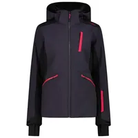 CMP Zip Hood Damen Skijacke grau