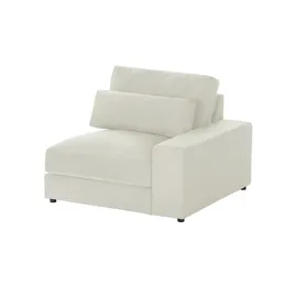 Sofa.de Element Einsitzer Armlehne rechts Branna ¦ beige ¦ Maße (cm): B: 116 H: 88 T: 120.0