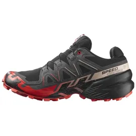 Salomon Speedcross 6 Gore-Tex Black/Fiery Red/Almond Milk 42,5
