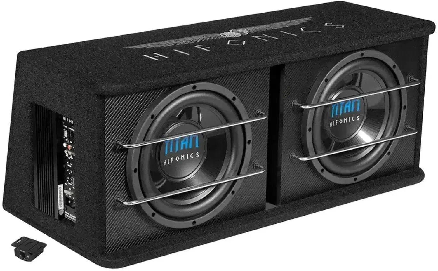 Hifonics Titan TDA-250R (Actief) 10 Inch Actieve Behuizingssubwoofer