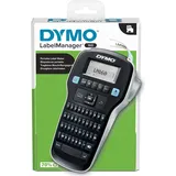 Dymo LabelManager 160 Beschriftungsgerät, Schwarz, Silber