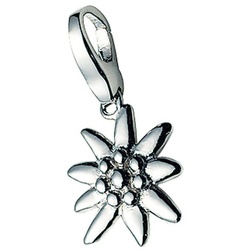 Giorgio Martello Milano Charm Edelweiß, Silber 925 Onesize Damen 