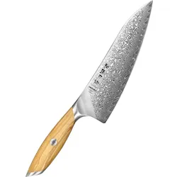 Hezhen - Damast Kochmesser - X01 Flaggschiff Serie