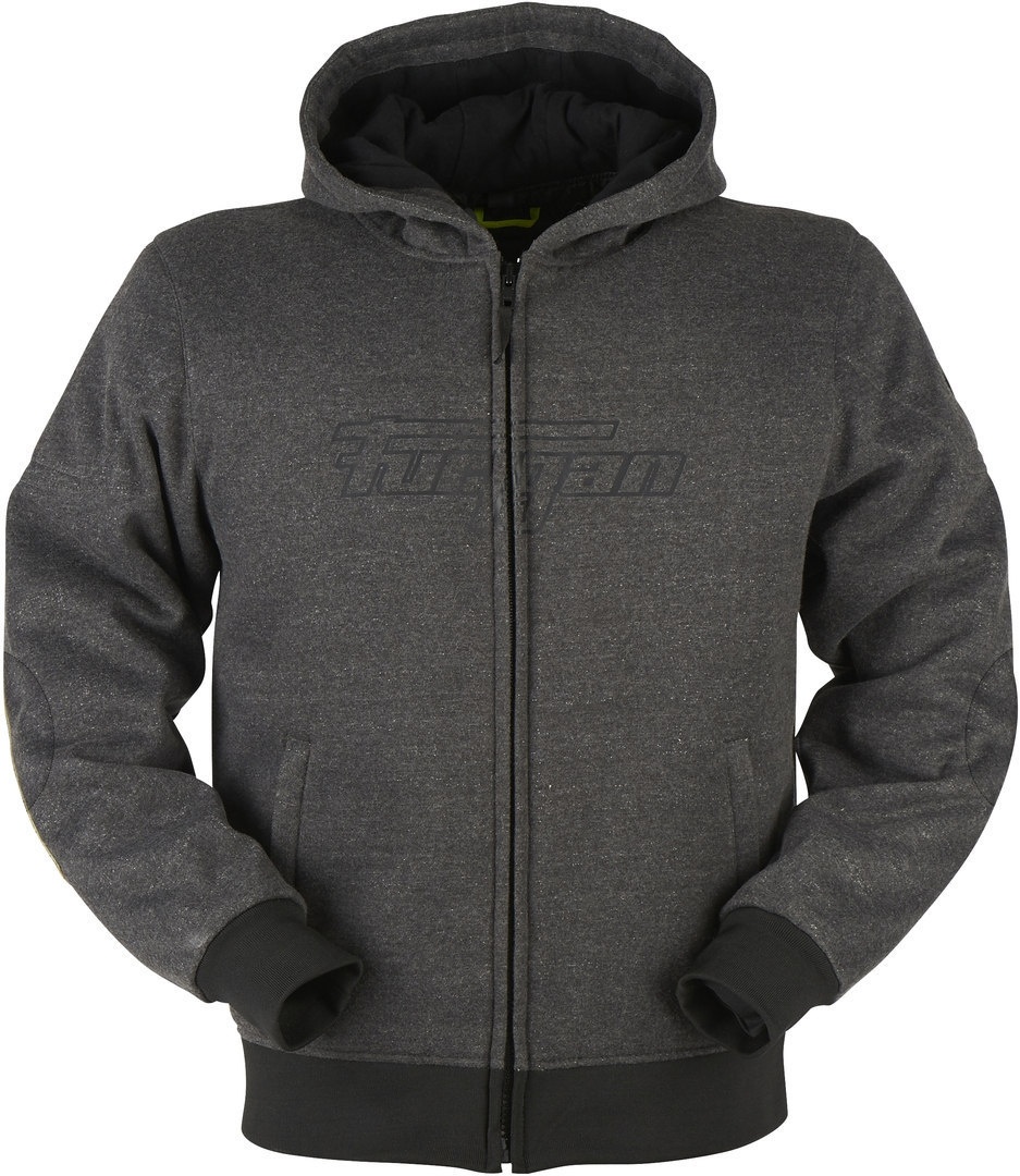 Furygan Brad Built With Kevlar® Motorfiets textiel jas, grijs, 2XL