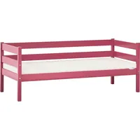 Hoppekids Einzelbett »ECO Comfort Kinderbett, Kiefer Massivholz, Jugendbett inkl. Rollrost«, 70x160 cm, wahlweise in verschieden Farben/ Matratze/ Absturzsicherung, rosa