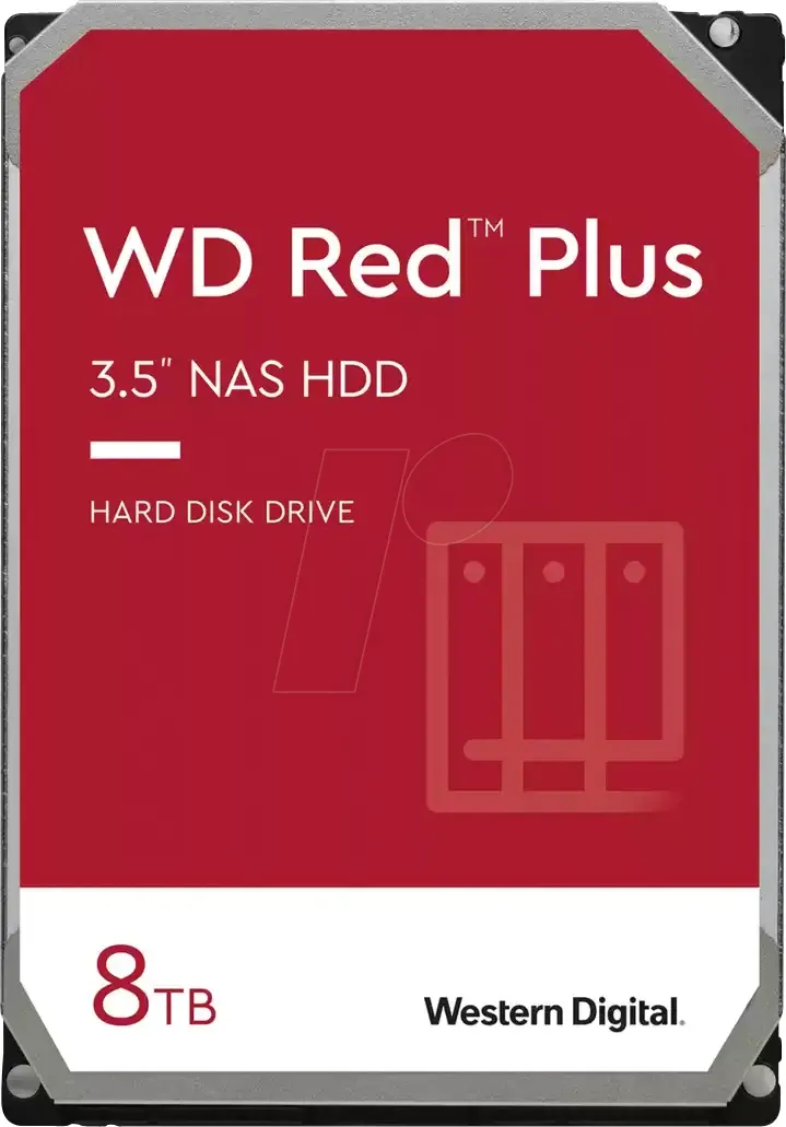 WD80EFPX - WD Red Plus 8 TB NAS-Festplatte