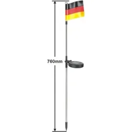 IBV Dekoleuchte Solar schwarz