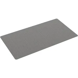 vidaXL Teppichläufer Grau 100x180 Cm