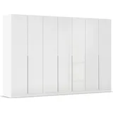 Rauch Drehtürenschrank »Kleiderschrank Schrank Garderobe AGORDO TOPSELLER Schlafzimmer« in zwei Griff-Farben, Breiten 91-360 cm, Dekor- oder Hochglanzfront, durchdachte Innenausstattung, in 7 Breiten und 2 Höhen MADE IN GERMANY, weiß