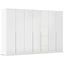 Rauch Drehtürenschrank »Kleiderschrank Schrank Garderobe AGORDO TOPSELLER Schlafzimmer« in zwei Griff-Farben, Breiten 91-360 cm, Dekor- oder Hochglanzfront, durchdachte Innenausstattung, in 7 Breiten und 2 Höhen MADE IN GERMANY, weiß