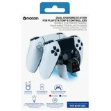 Nacon USB Dual-Charger V4 für PS5 Controller, Schwarz/Weiß