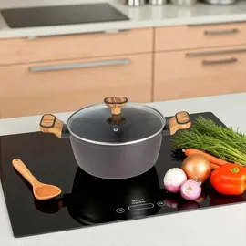BERGNER Charcoal Kochtopf 24 cm rund