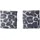 Nike Jordan Dri‐FIT Terry Wristbands 2er Pack Printed – Basketball Schweißbänder – Sport Wristbands für Training & Fitness, Black/Black/White,