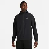 Nike Form Vielseitige Dri-FIT Kapuzen-Trainingsjacke Herren 010 black/reflective silv XL