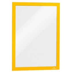 DURABLE Magnetrahmen selbstklebend DURAFRAME® gelb A4, 2 St.