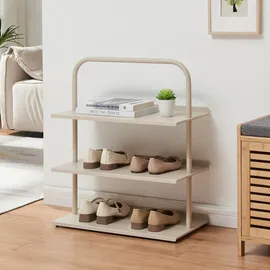 [en.casa] Poytya 73 x 60 x 32 cm beige / beige