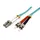 Value LWL-Kabel 50/125μm OM3, LC/ST, LSOH, türkis, 3 m