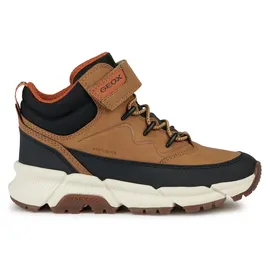 GEOX FLEXYPER PLUS BOY ANKLE BOOTS DK YELLOW/BLACK 29_EU