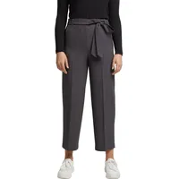 ESPRIT Damen 120EE1B317 Hose, 020/DARK Grey, 42 - 42