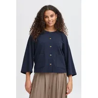 Fransa Sweatjacke in Blau | Gr.: L