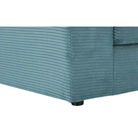 Sofa.de Ecksofa Branna ¦ türkis/petrol ¦ Maße (cm): B: 412 H: 88 T: 386.0