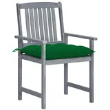 vidaXL Gartenstuhl 57 x 57 x 92 cm grau 2 St.